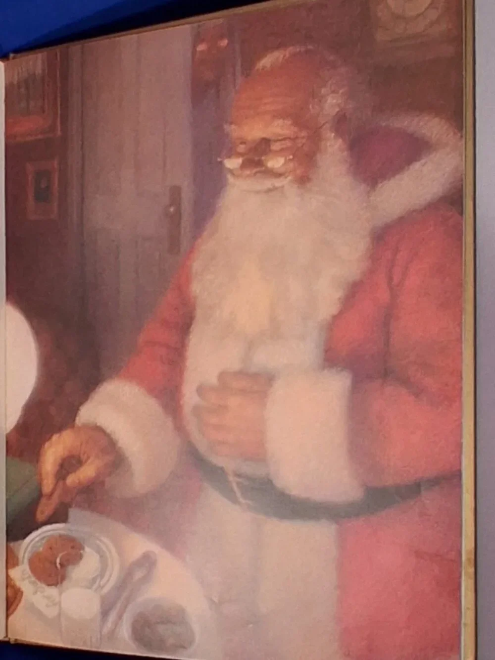 Vintage The Night Before Christmas Classic Edition Hardcover Book 1995